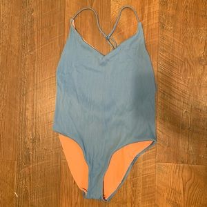 Dolce Vita one piece swimsuit with “thong” back
